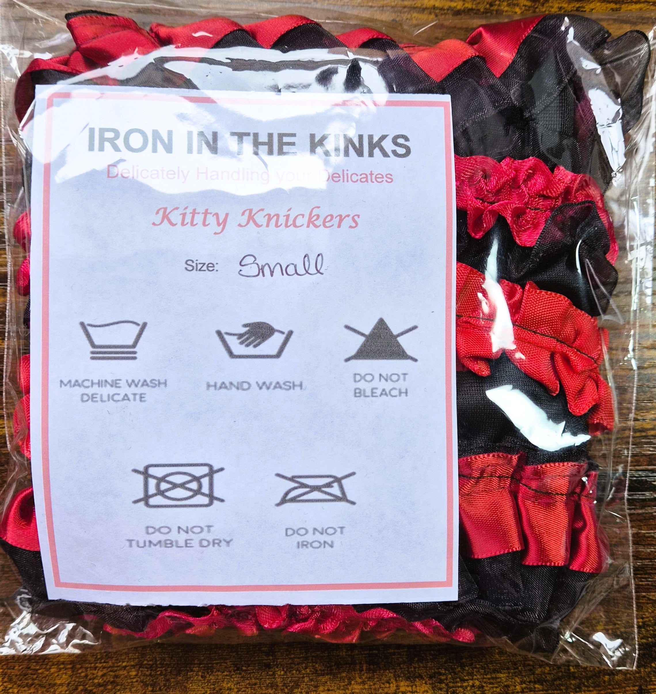 Kitty Nylon Knickers